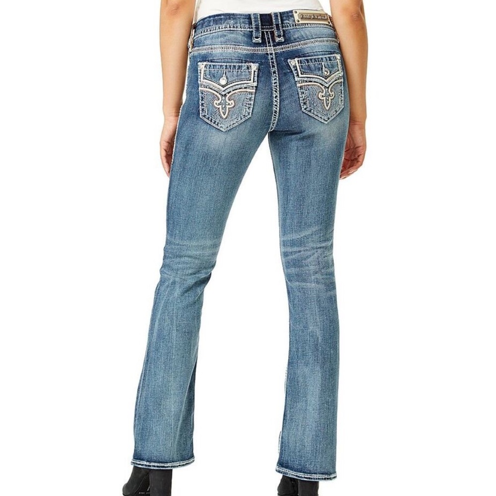 Rock Revival Sundee Women's Blue Bootcut Jeans